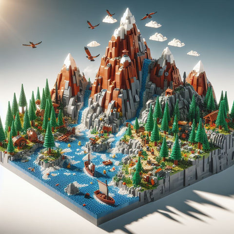 Lego Mountain MOC