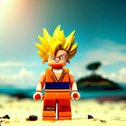 Lego minifigure Dragon Ball Z