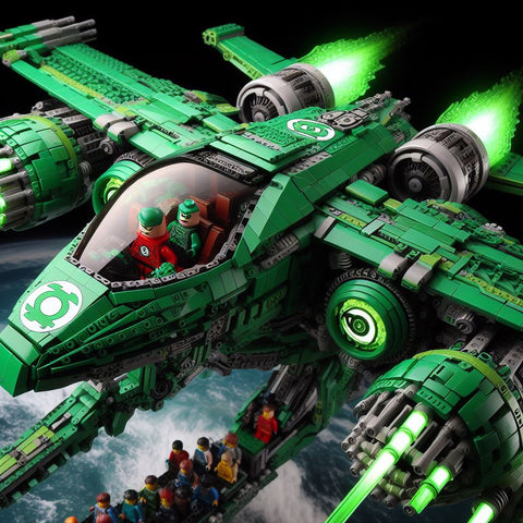 Lego moc Green Lantern