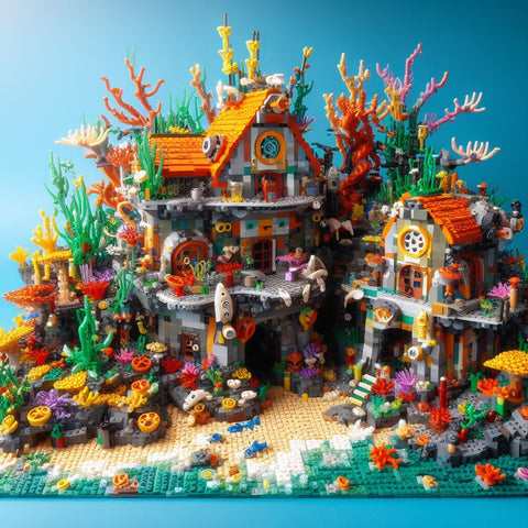 Lego tropical paradise MOC