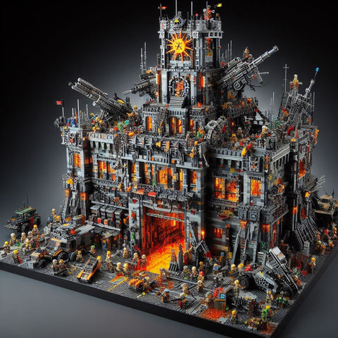 Lego Apocalypse Fortress MOC
