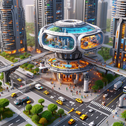 Lego MOCs City of Tomorrow