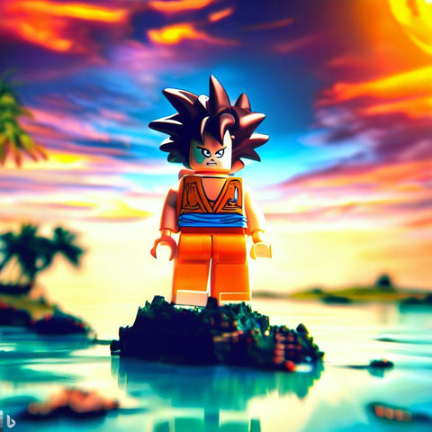 Lego minifigure Dragon Ball Z