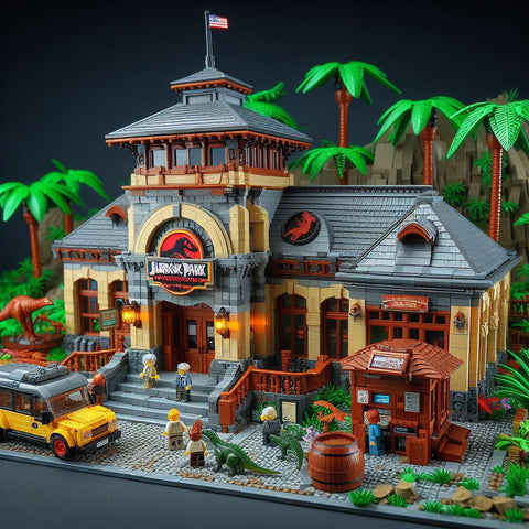 Lego MOCs Jurassic Park