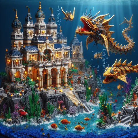 Lego MOCs Underwater Kingdom