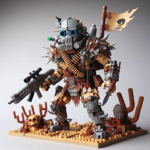 Lego Wasteland Warrior MOC