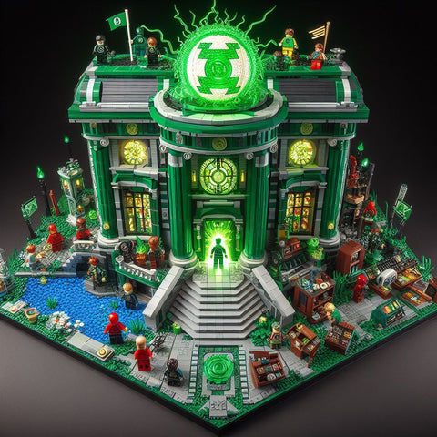 Lego moc Green Lantern