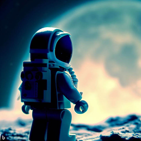 Lego minifigure astronaut