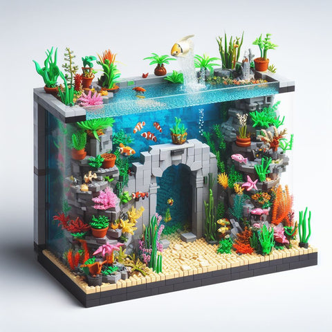 Lego coral reef MOC