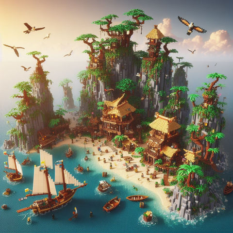 Lego MOCs Island Paradise