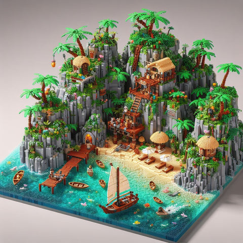 Lego MOCs Island Paradise