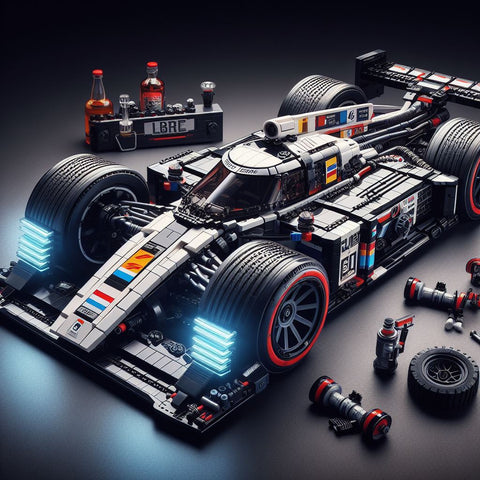 Lego Supercharged Race Car