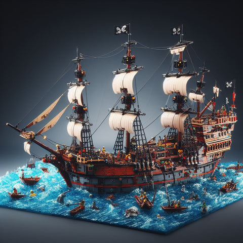 Lego pirate ship MOC