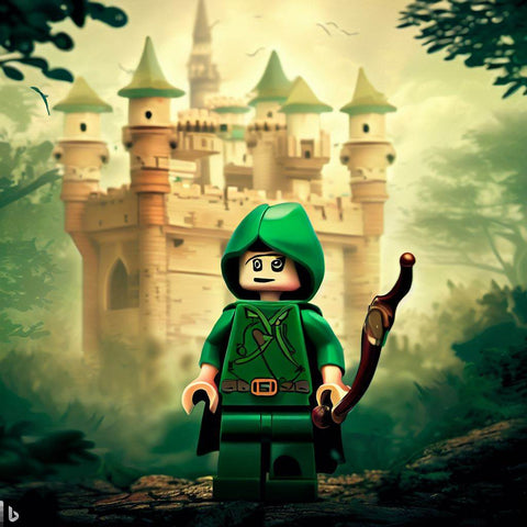 Lego minifigure Robin Hood