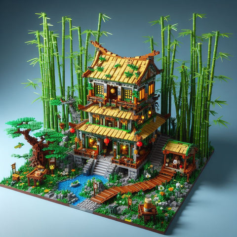 Lego Bamboo Forest MOC