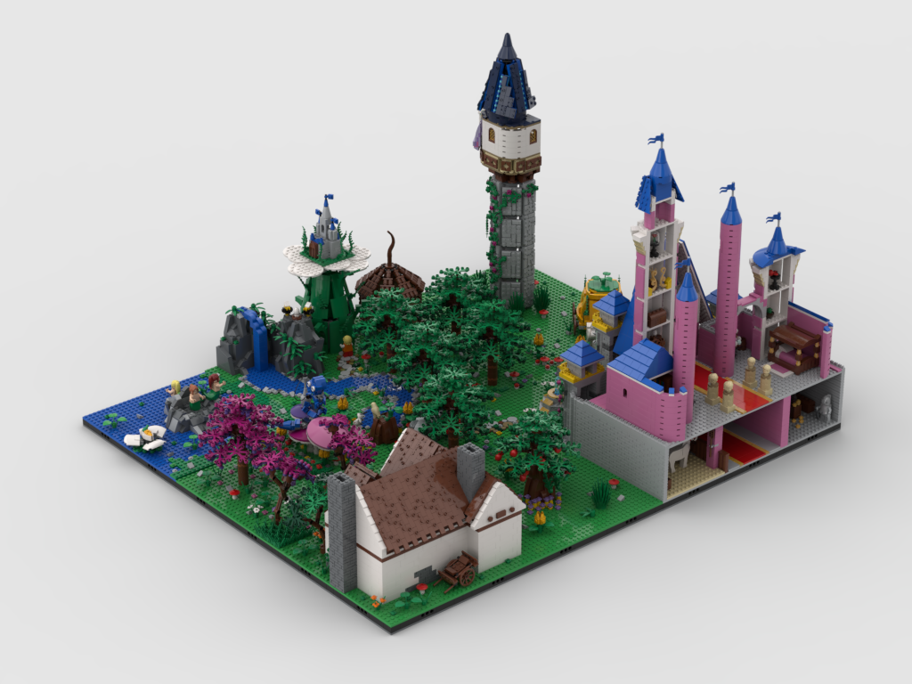 LEGO MOC Alice's Adventures in Wonderland by gabizon