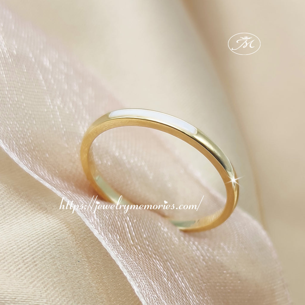 Never Ending Love  Breastmilk Jewelry Ring - Love By The Ounce