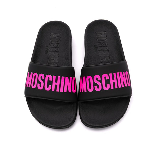 moschino teen slides