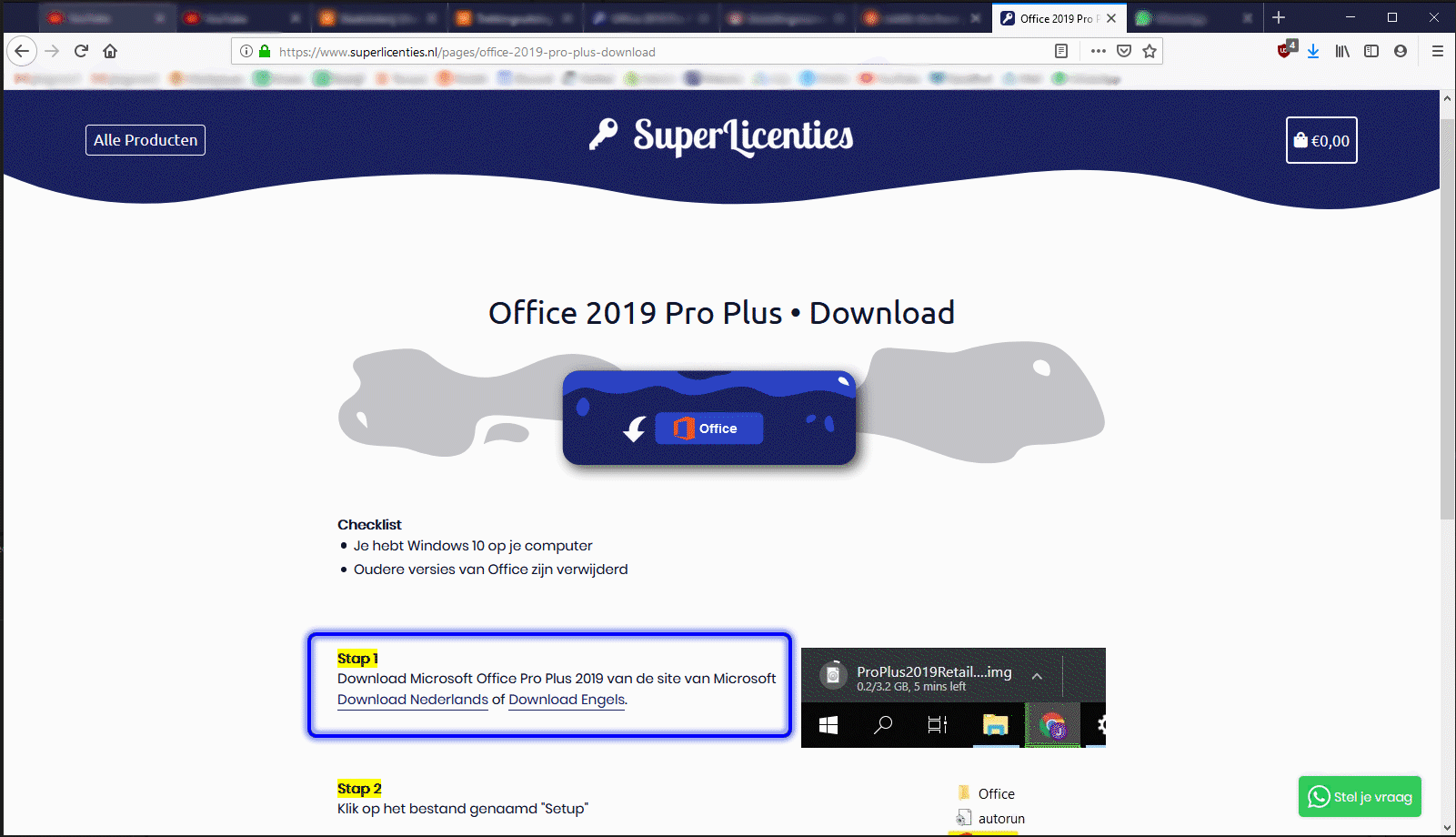 Office installatie gif
