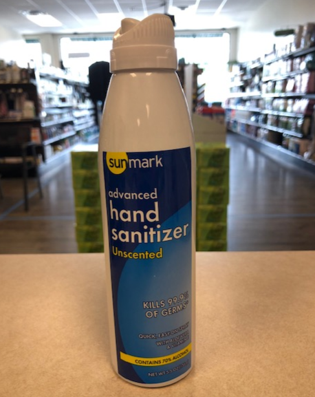 Advance Hand Sanitizer Spray Unscented