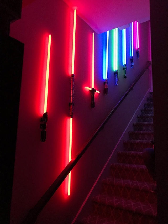 lightsaber wall mount