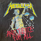 Metallica Justice for All XL Album Tee