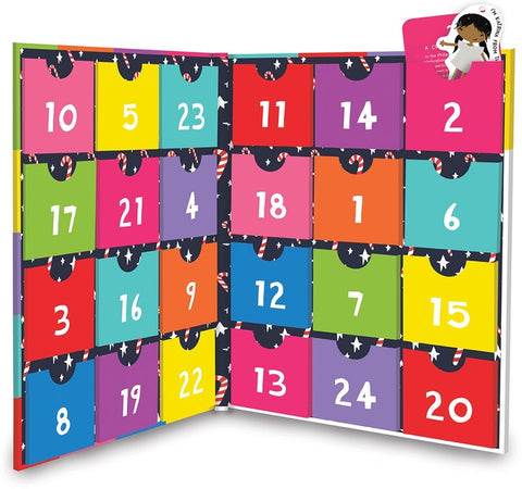Inside the children's advent calendar