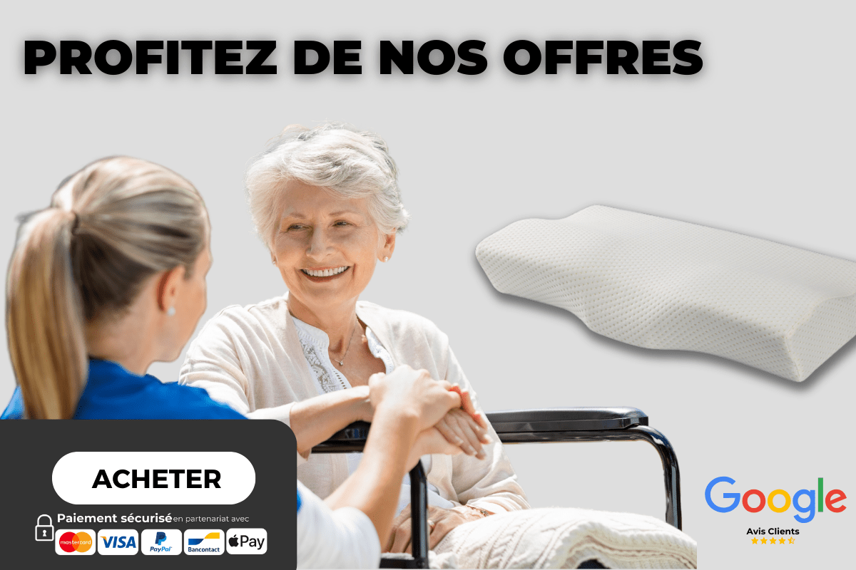 Coussin orthopédique pour discopathie dégénérative