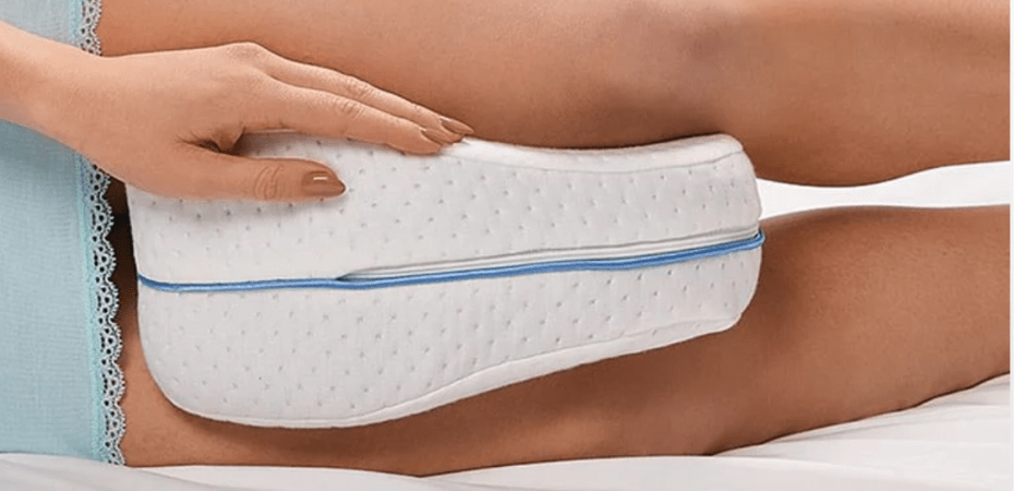 coussin pour jambes femme enceinte