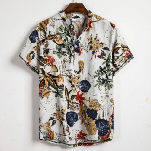 floral summer shirt