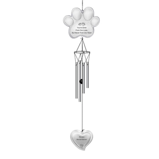 Pet Memorial Wind Chime 19“ with Photo Frame Gift Box Sympathy Poem — Pet  Memory Shop