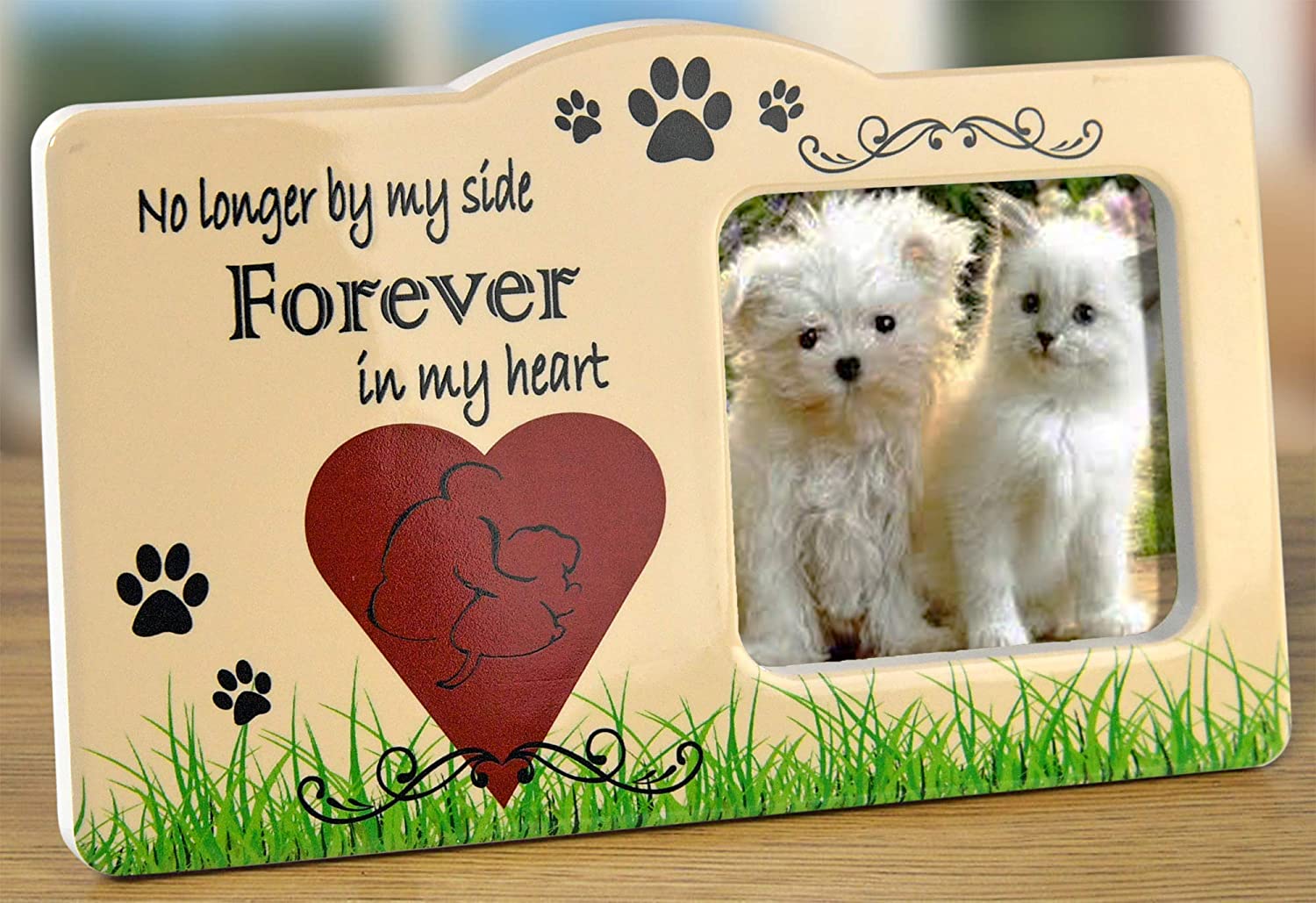 Pet Memorial Picture Frame - When Tomorrow Starts Without Me