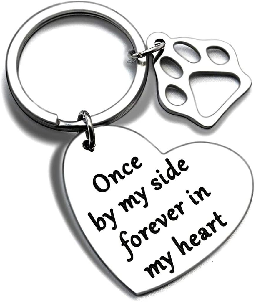 Memorial Gift in Loving Memory Keyring Forever in Our 