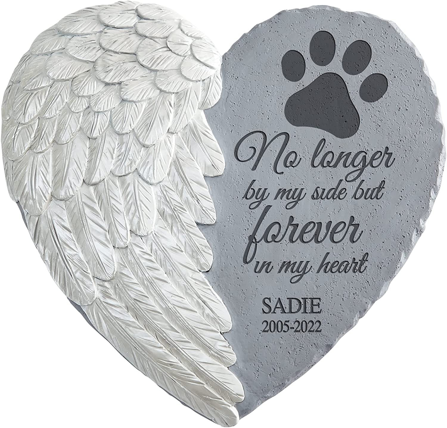 Pet Loss Gift Pet Memorial Angel Wing Print Dog Memorial 