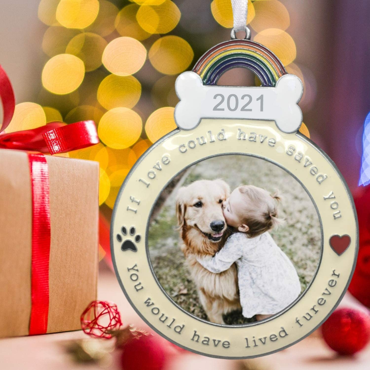 Pet Memorial Ornament - 2023 Dated Christmas Keepsake Picture Holder — Pet  Memory Shop