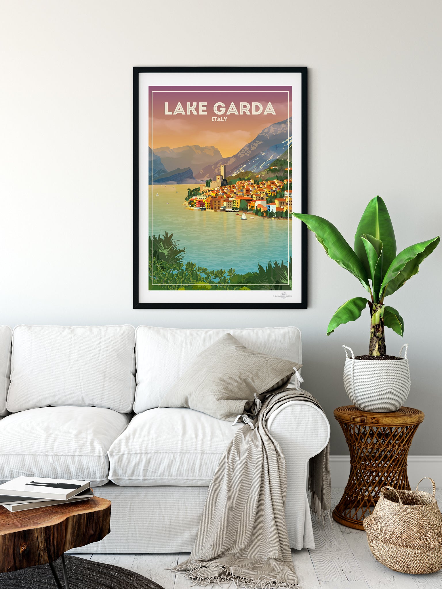 Lake Garda Italy Poster Print – Paradise Posters