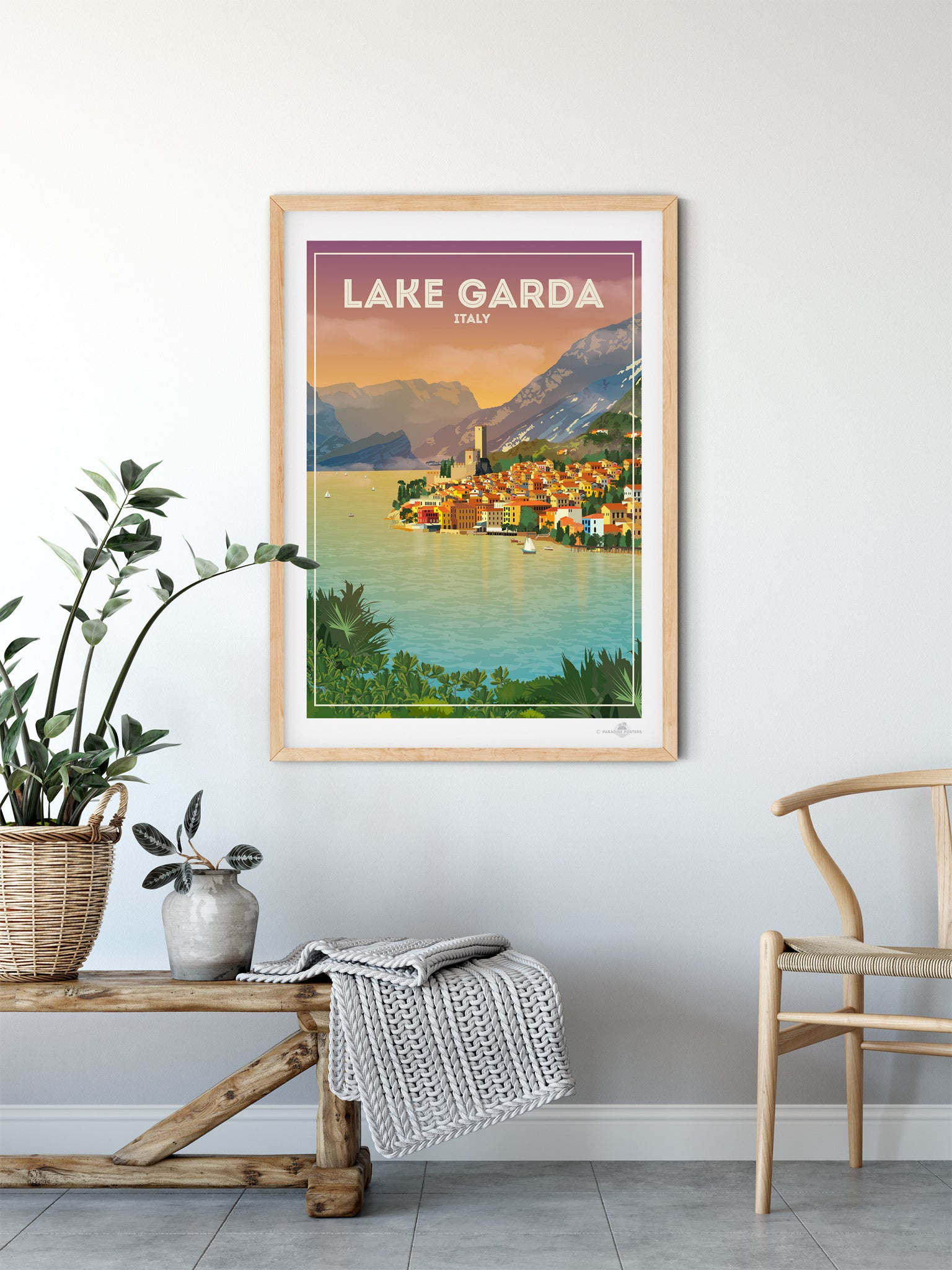 Lake Garda Italy Poster Print – Paradise Posters