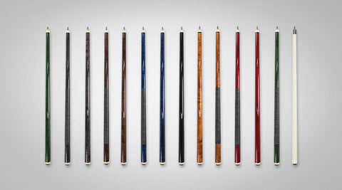 Blatt Billiards Cue Sticks.