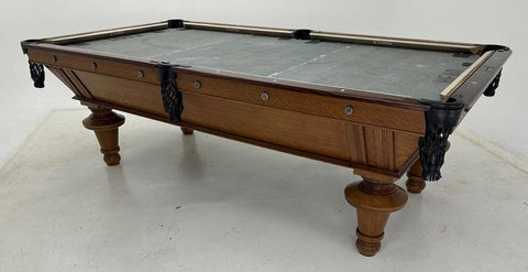 Blatt billiards full custom bbc york restored bbc 85 york pool table