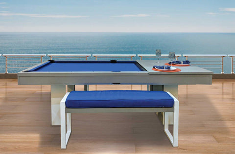 Blatt Billiards Semi Custom Skyline Outdoor Pool Table.