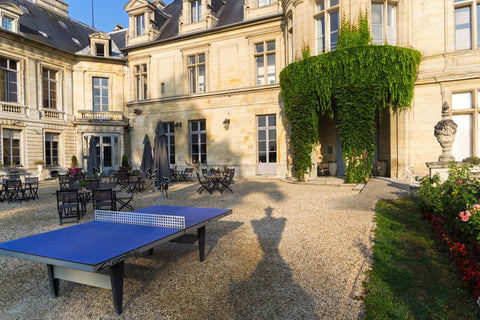 Ping Pong Table at English Castle.