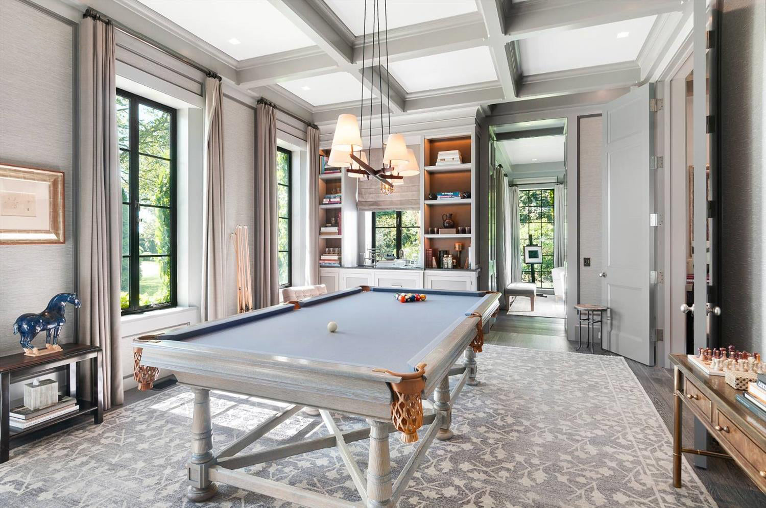 billiards room