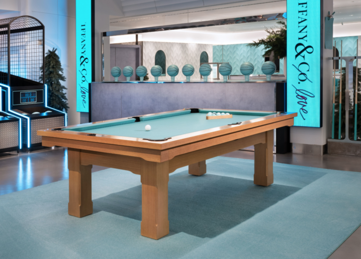 Tiffany & Co. billiards room