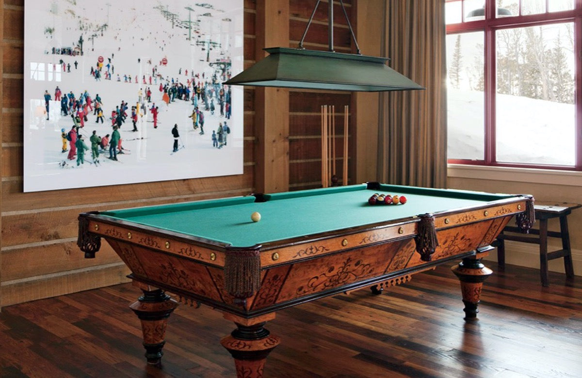 billiards room