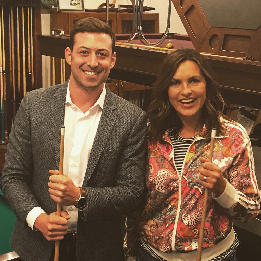 Mariska Hargitay at Blatt Billiards