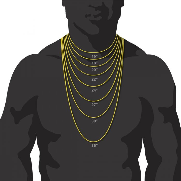 Hip Hop Rope Chain Necklace 16