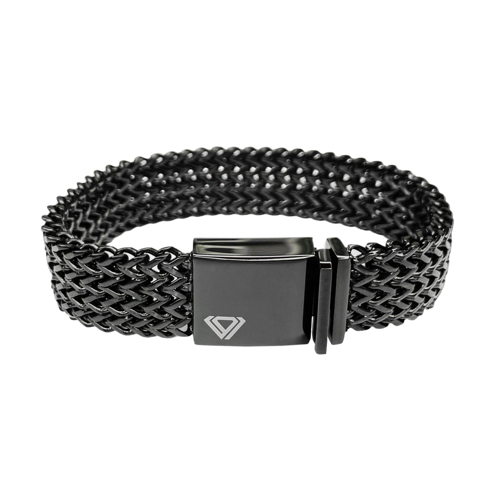 BLACK MIDNIGHT CHAIN BRACELET - Klassic Statement product image