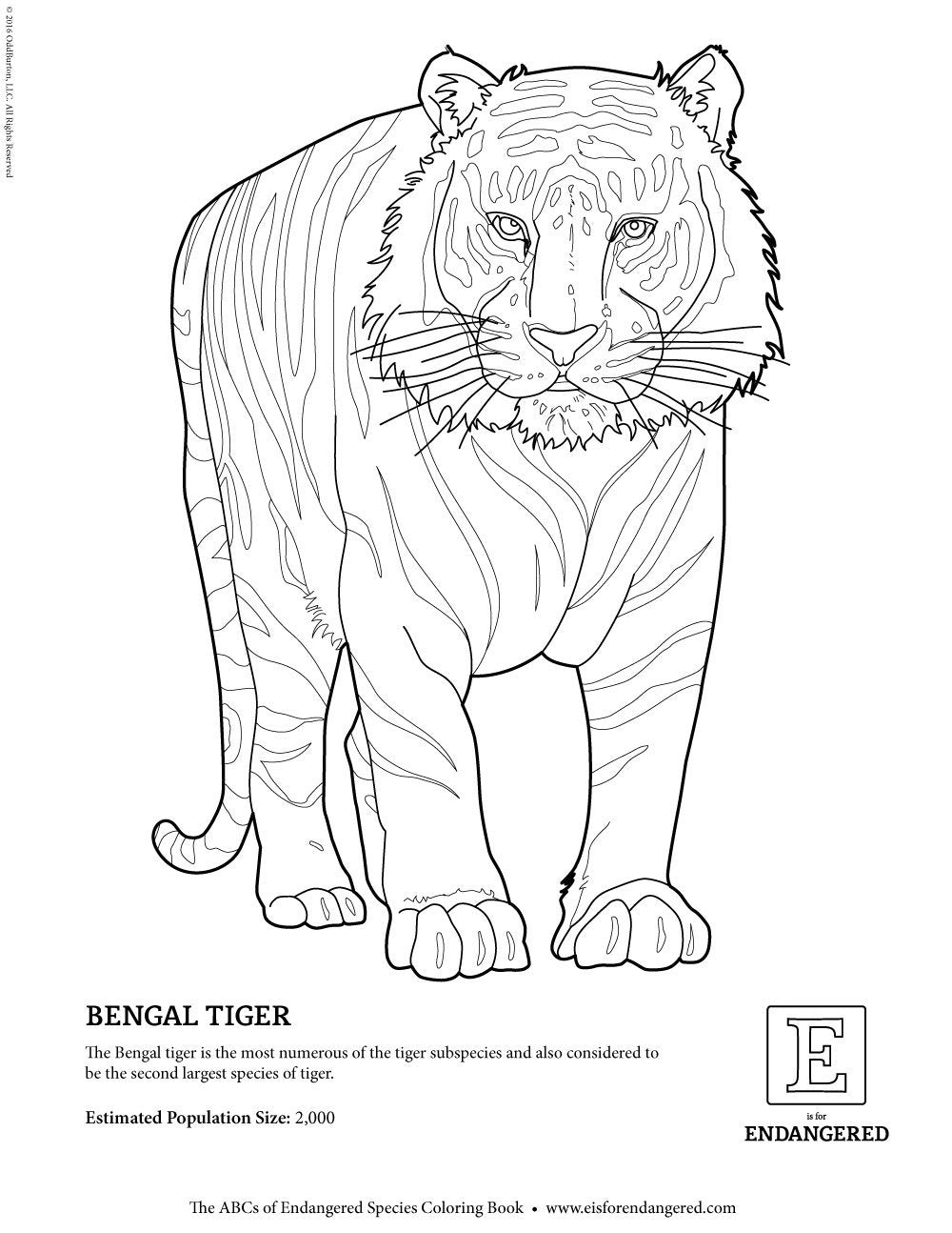 53 Endangered Animal Coloring Pages  Latest Free