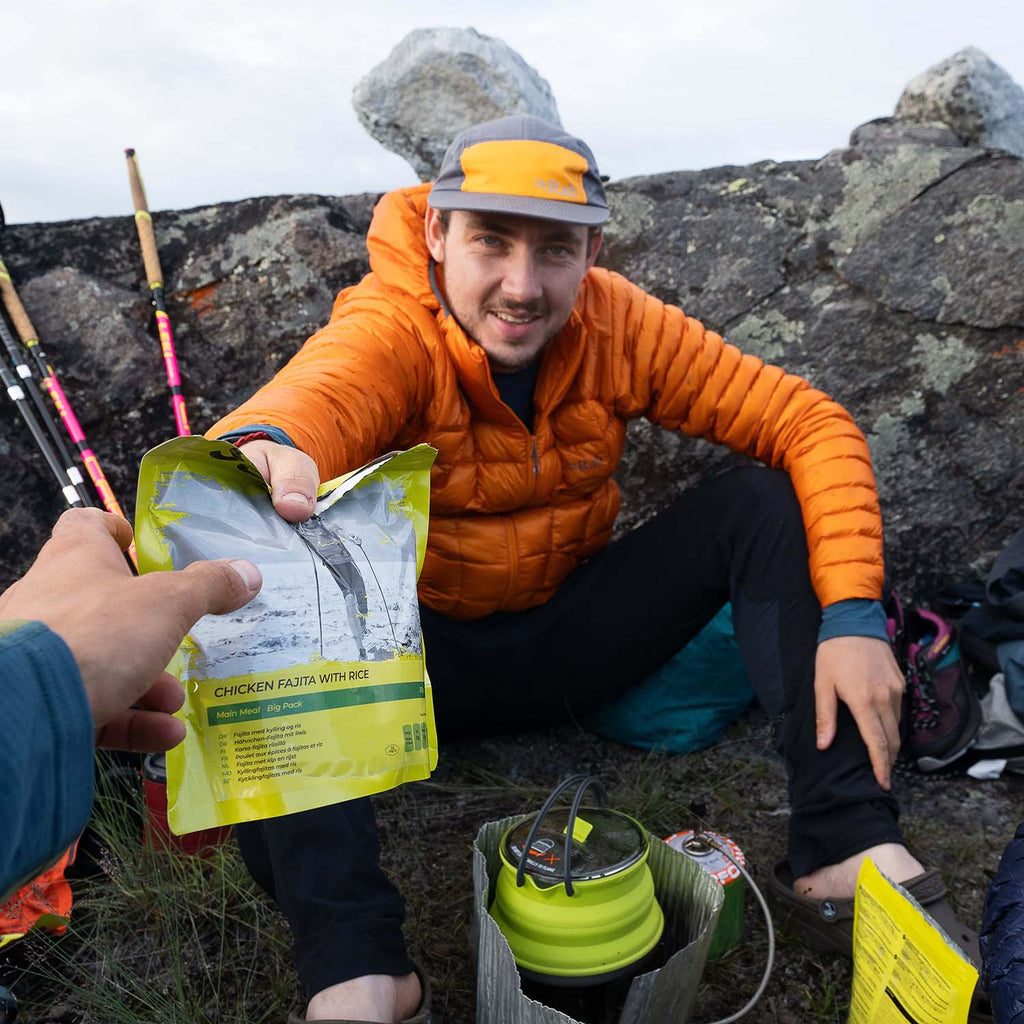 Fast and easy to prepare, these freeze dried meals kept everyone going in Greenland