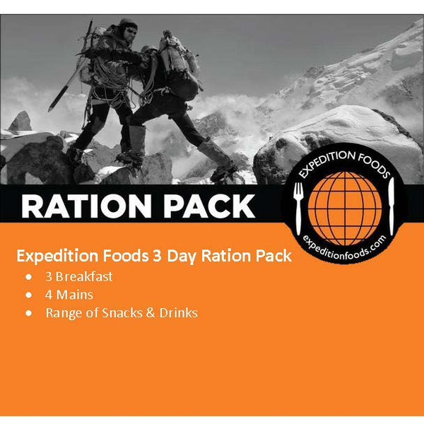 freeze dried ration packs